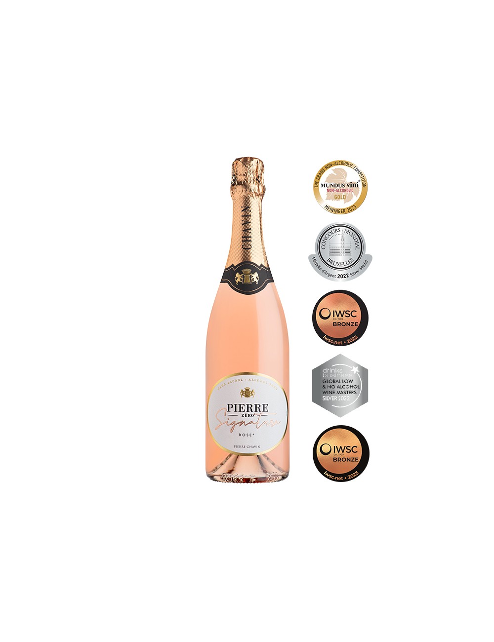 Pierre Zéro Signature rose effervescent
