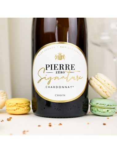 Pierre Zéro Signature Chardonnay Effervescent désalcoolisé