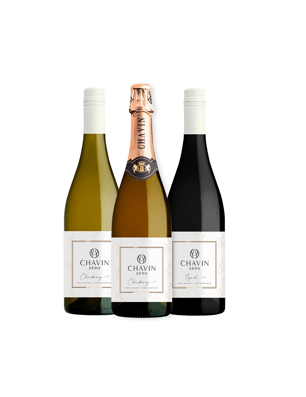 Pack CHAVIN ZÉRO Dégustation - Boisson sans alcool - 3x750ml