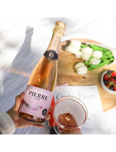 Pierre Zéro Effervescent Rose Sans Alcool