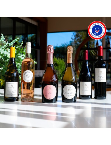 Pack Découverte Chavin Zéro Vin De France désalcoolisé - 6x75cl