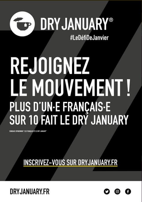 Affiche Dry January 2022