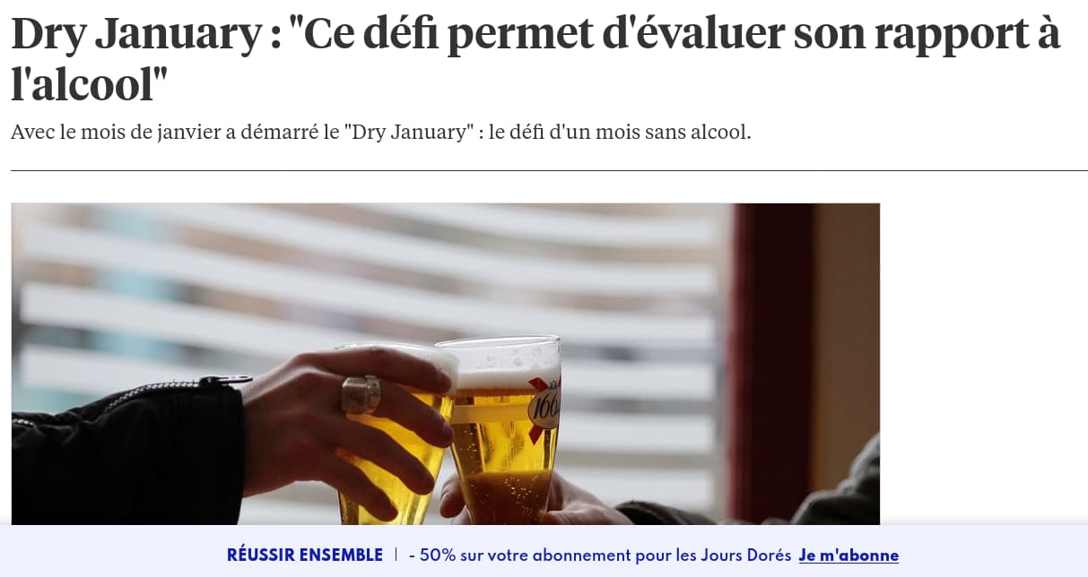 Evaluer son rapport à l'alcool, L'Express